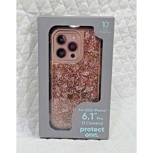 Onn Compatible Phone Case For iPhone 14 Pro / 2022 6.1” Size Phone Screen